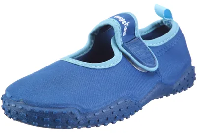 Produktbild von Playshoes Aquaschuhe Uni Kinder Wassersportschuh, Blau, 22/23 EU