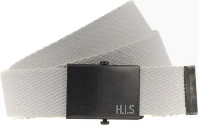 Immagine prodotto di H.I.S cintura Tape Belt W95 White bianco
