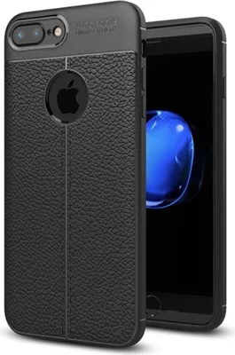 Produktbild von Handy Hülle Schutz Case für Apple iPhone 7 Plus Cover Rahmen Etui Schwarz