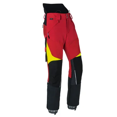 Produktbild von Kübler Forest Schnittschutzhose Pro PSA 3 rot/warngelb Gr. S-78