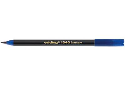 Produktbild von EDDING Fasermaler 1340 Brushpen blau