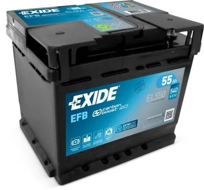 Image de EXIDE Batterie de démarrage "EFB" 3DX Grid T "EL550"