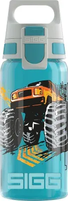Produktbild von Famanu Kindertrinkflasche – Für kohlensäurehaltige Getränke – Auslaufsicher – Spülmaschinenfest – BPA-frei – 0,5 L