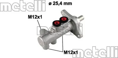 Produktbild von METELLI 05-0609 Bremszylinder Hauptbremszylinder für SEAT Alhambra (7V8, 7V9)