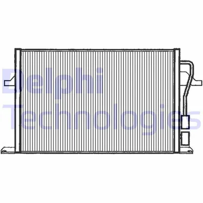 Produktbild von DELPHI TSP0225112 Kondensator Klimaanlage für FORD MONDEO II Kombi (BNP)
