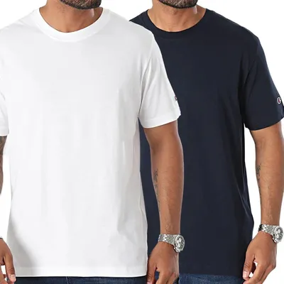 Produktbild von Champion Herren T-Shirt 2-Pack SS Tee 220267.WW001 XXL