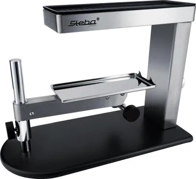 Produktbild von Steba Käse-Raclette, passend für Käseblöcke mit einer Grundfläche von 17 x 7 cm, Stufenloser Temperaturregler, 600 Watt, RC 210