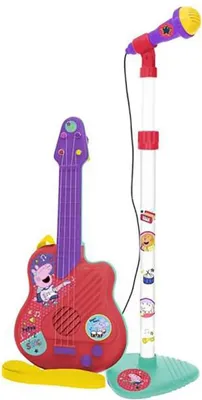 Image de Guitare pour enfants + Micro Peppa Pig