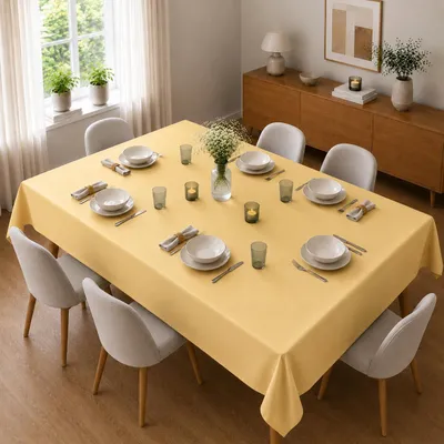 Produktbild von Tischdecke 130 x 250 cm für Küche & Esstisch in Gelb