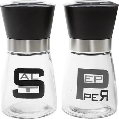 Produktbild von Galzone Salzstreuer/Pfefferstreuer Mühle Glas/Kunststoff