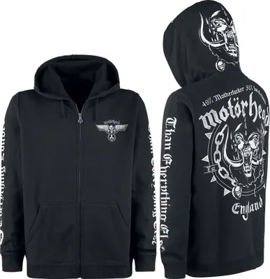 Produktbild von Motörhead Kapuzenjacke Herren England schwarz L