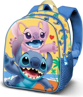 Immagine prodotto di Disney Lilo e Stitch Zaino Oceano 3D Elite, blu, 25 x 30 cm, capacità 7 litri