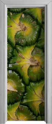 Produktbild von Tür Selbstklebende 70x210 cm Türfolie Türtapete Klebefolie - reife Ananas