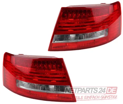 Image de Johns, Jeu de feux arrière à LED compatible avec Audi A6 Gauche Droite 4F Limo 04-08 4F5945095N 4F5945095F 4F5945095S 4F5945096N 4F5945096F 4F59450