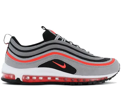Produktbild von Nike Air Max 97 - Herren Schuhe Grau Rot DB4611-002 , Größe: EU 41 US 8