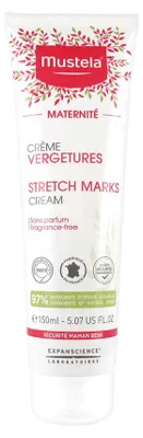 Productafbeelding van Mustela zwangerschaps Striemen Creme Parfumvrij (150 ml)