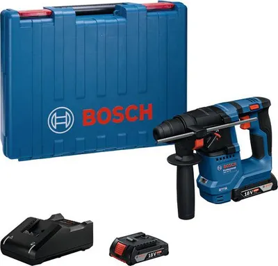 Produktbild von Akku-Bohrhammer mit SDS plus GBH 18V-18, 2 x Akku GBA 18V 2.0Ah,Handwerkerkoffer