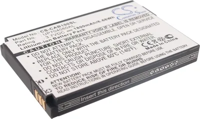 Produktbild von TECHTEK Akku Kompatibel mit [CAT] B10 Ersetzt UP704060AL