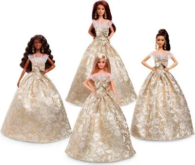 Produktbild von Barbie Signature Feiertags-latina-puppe Golden Golden One Size