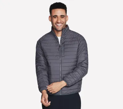 Obrázok produktu pre Skechers GO Shield Altitude Reversible Jacket JA139-BKCC, Bunda, Pánske, Grau