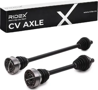 Produktbild von RIDEX 13D1039 Antriebswelle Vorne Rechts Vorne für VW Golf VII Schrägheck (5G1, BQ1, BE1, BE2) GOLF VI (5K1) Golf V Schrägheck (1K1) TOURAN (1T1, 1T2)