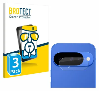 Produktbild von 3x BROTECT Schutzglas für Google Pixel 10 (NUR Kameraschutz) Schutzfolie Panzer Folie Glas Display Schutz klar