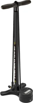 Obrázek produktu pro Lezyne Gravel Digital Drive, Rušní pumpička, Jízdní kolo, Černá, Držadlo ve tvaru T, 6,9 bar, Ocel