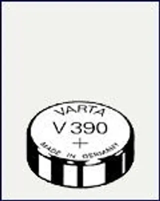 Produktbild von Varta V390, Silberoxid, Button/coin, 1.55V, 3,05 mm, 1,16 cm, 1,32g