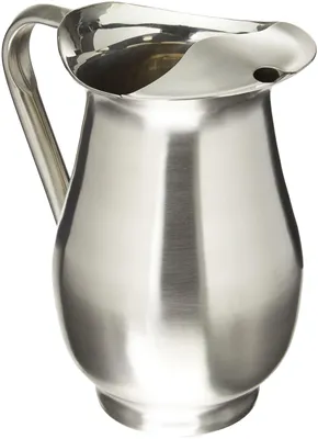 Immagine prodotto di Caraffa per acqua - 2 litri - Acciaio inossidabile - Lavabile in lavastoviglie
