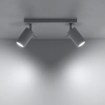 Produktbild von Deckenleuchte Deckenlampe RING weiß 2-Punkte HOMLA