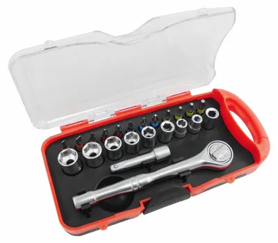 Produktbild von CON:P B20785 Bit-/ Steckschlüsselsatz, 23-teilig