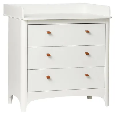 Produktbild von Leander Classic Wickelaufsatzplatte - White