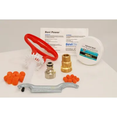 Produktbild von Reinigungsset für Zapfanlage und Keg - klein - mit 28mm Reinigungsadpter