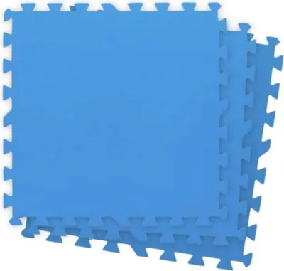 Image de Bestway® Jeu de 9 dalles de protection pour le fond de la piscine, 50 x 50 cm, bleu