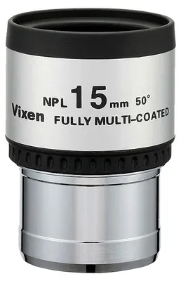 Produktbild von Vixen NPL Plössl Okular 15 mm 1,25 Zoll 50° für Teleskope