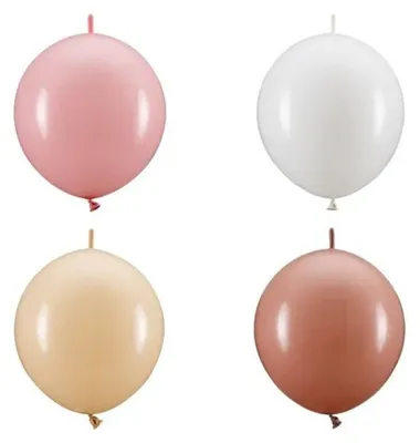 Immagine prodotto di Palloncini con connettore, 33 cm, mix (1 confezione / 20 pezzi)