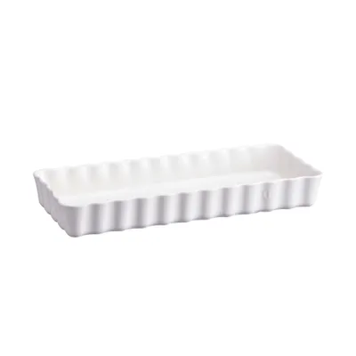 Produktbild von Emile Henry Kuchenform / Quicheform 15 x 36 cm, 1,3l Farbe weiß