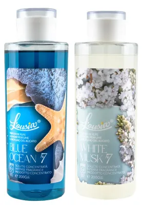 Productafbeelding van L’ousia Fresh & Clean wasmiddel set 2x200 g – geconcentreerd, langdurig, goed voor tot 160 wasbeurten