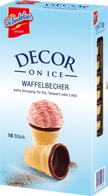 Obrázok produktu pre De Beukelaer waflový pohár 16s