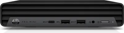 Zdjęcie produktu dla HP Pro 400 G9 - Wolf Pro Security - Mini - Core i5 12500T / 2 GHz - RAM 16 GB - SSD 256 GB - NVMe, HP Value - UHD Graphics 770 - 1GbE, Bluetooth 5.2, Wi-Fi 6E - WLAN: Bluetooth 5.2, 802.11a/b/g/n/ac/ax (Wi-Fi 6E)