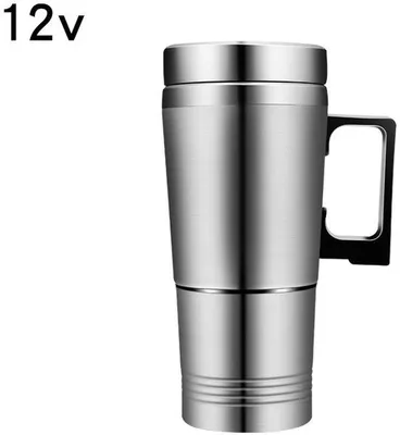 Immagine prodotto di Bollitori elettrici da 300 ml, 12 V/24 V, per caffè, tè o acqua, con funzione di mantenimento del calore.
