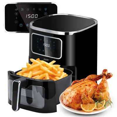 Produktbild von Heißluftfritteuse ohne Fett – Airfryer 5L XL MPM MFR-09