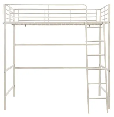 Produktbild von Hochbett 120 x 190 cm – Metall – Beige – METARELO