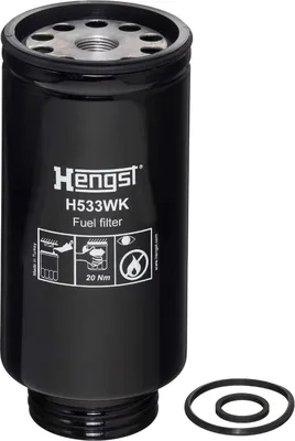 Produktbild von Kraftstofffilter HENGST FILTER H533WK