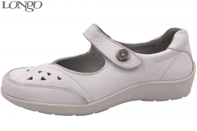 Produktbild von Longo Damen Slipper Weiß 1008170, Größe 40