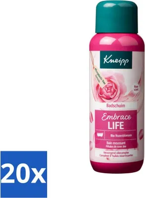 Productafbeelding van Kneipp - Badschuim - Omarm het leven - Anti-aging verzorging - 400 ml - Voordeelverpakking - 20 stuks