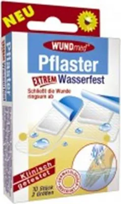 Produktbild von WUNDmed Pflaster extrem wasserfest 10 Stück
