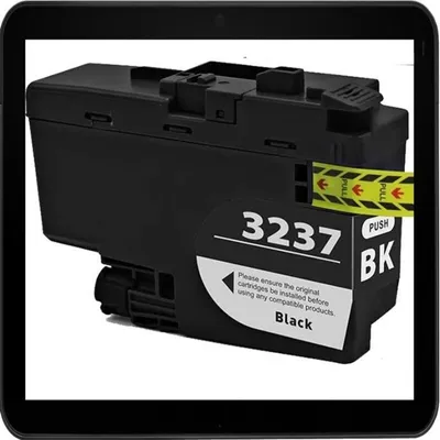 Produktbild von LC3237BK TiDis Druckerpatrone Schwarz mit ca. 3.000 Seiten Druckleistung nach Iso