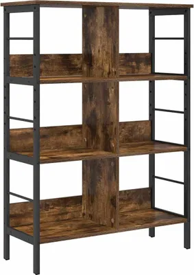 Image de Étagère Chêne fumé 82 x 32 x 112 cm Bois d'ingénierie