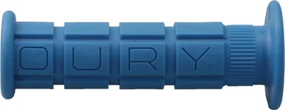 Produktbild von Oury Lenkergriffe Single Compound W/Flange, 127 mm / 127 mm, blau